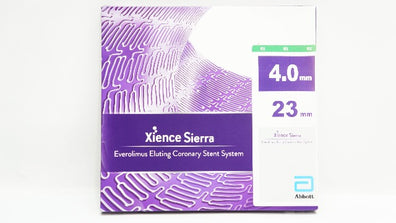 Abbott 1550400-23 Xience Sierra Eluting Coronary Stnt System 4.0mm x 23mm(x)